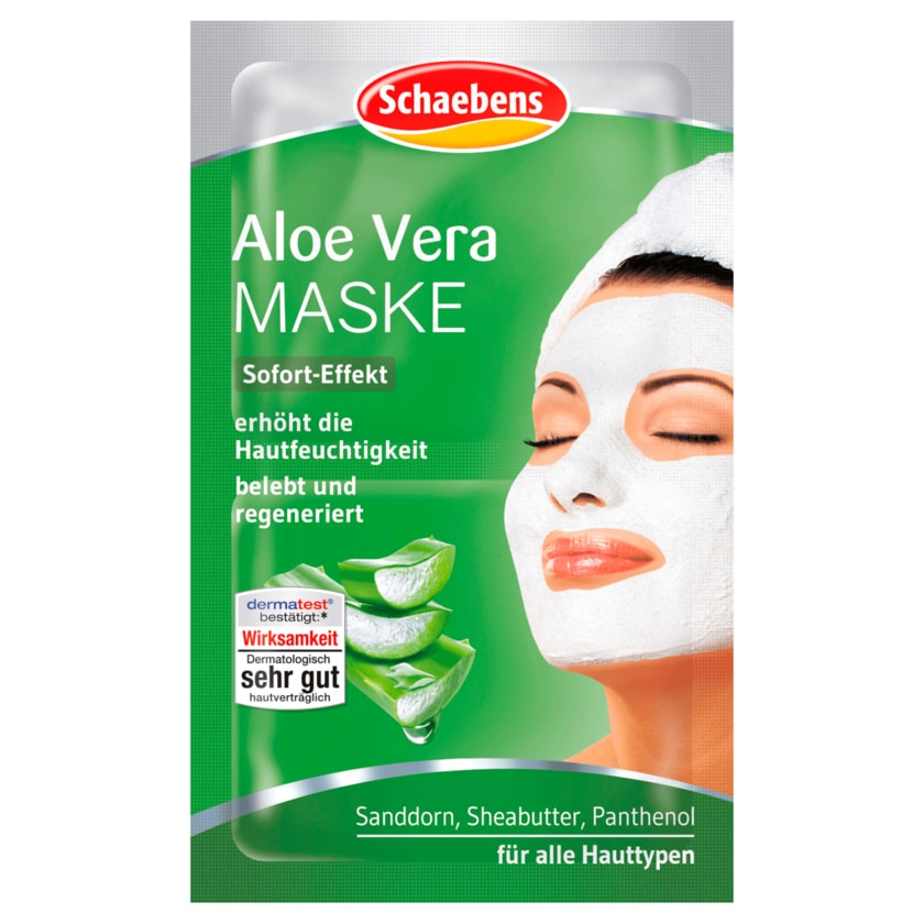 Schaebens Aloe Vera Maske 2x5ml